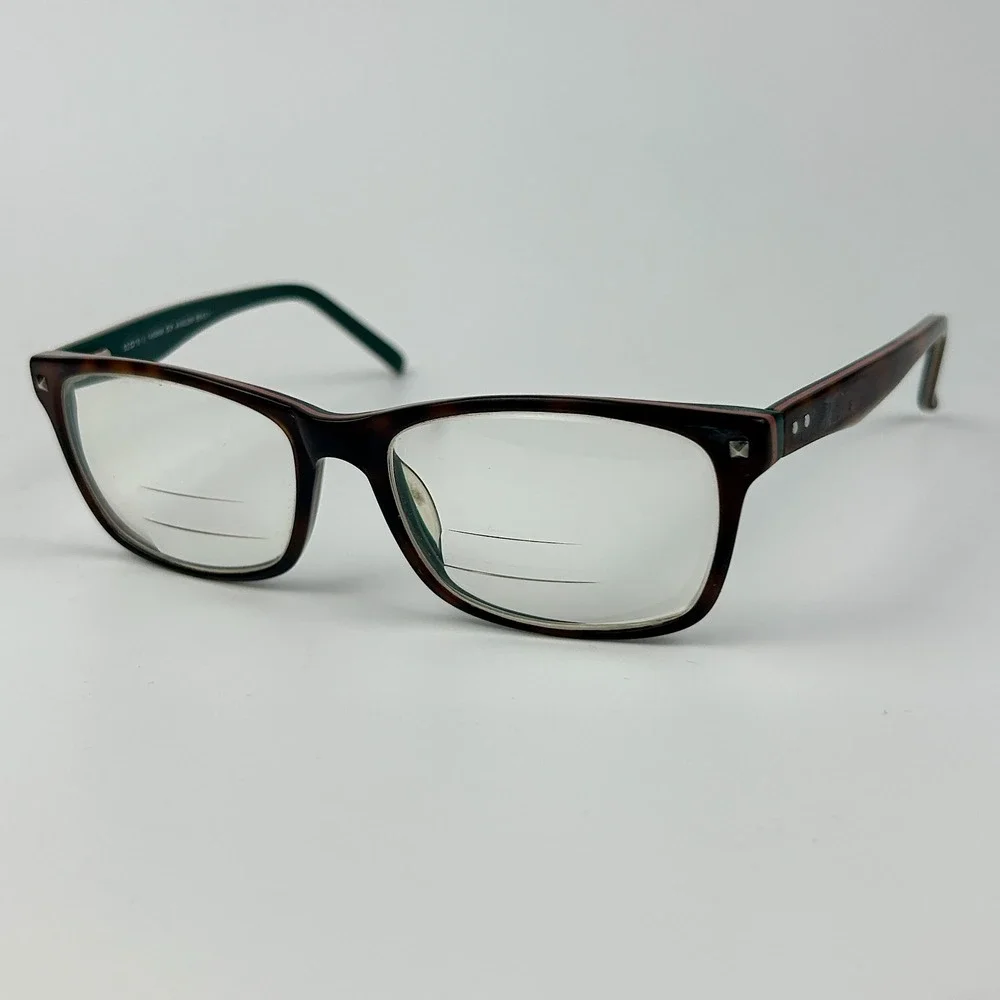 Avalon Beach Womens Eyeglasses Frame Black Tortoise Plastic Full Rim 52-16-140mm